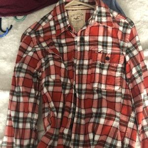 Men’s Hollister long sleeve button down